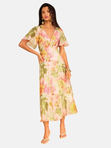 love & roses Summer dress in Pink: front