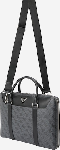 Sac d’ordinateur portable 'Vezzola' GUESS en noir