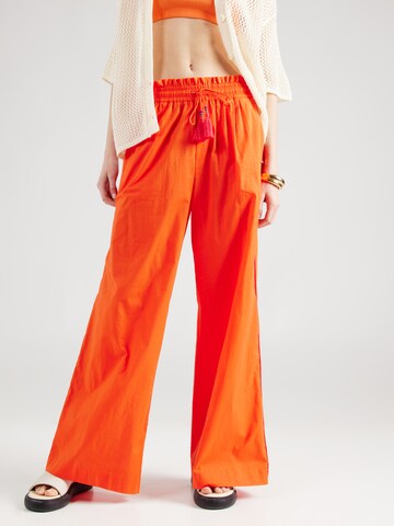 SCOTCH & SODA Wide leg Παντελόνι σε κόκκινο