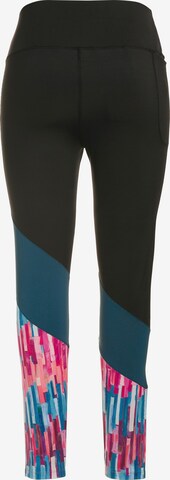 Ulla Popken Skinny Sportbroek in Zwart