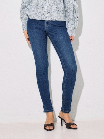 Noisy may Skinny Jeans 'NMRAE' in Blauw: voorkant