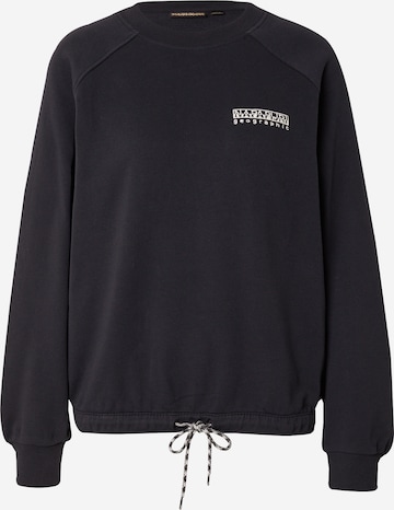 NAPAPIJRI Sweatshirt 'B-BOYD' i svart: framsida