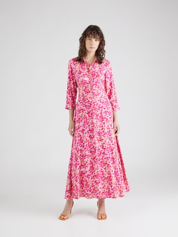 Robe-chemise 'Savanna' Y.A.S en rose : devant