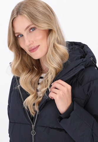 DreiMaster Maritim Wintermantel in Blauw