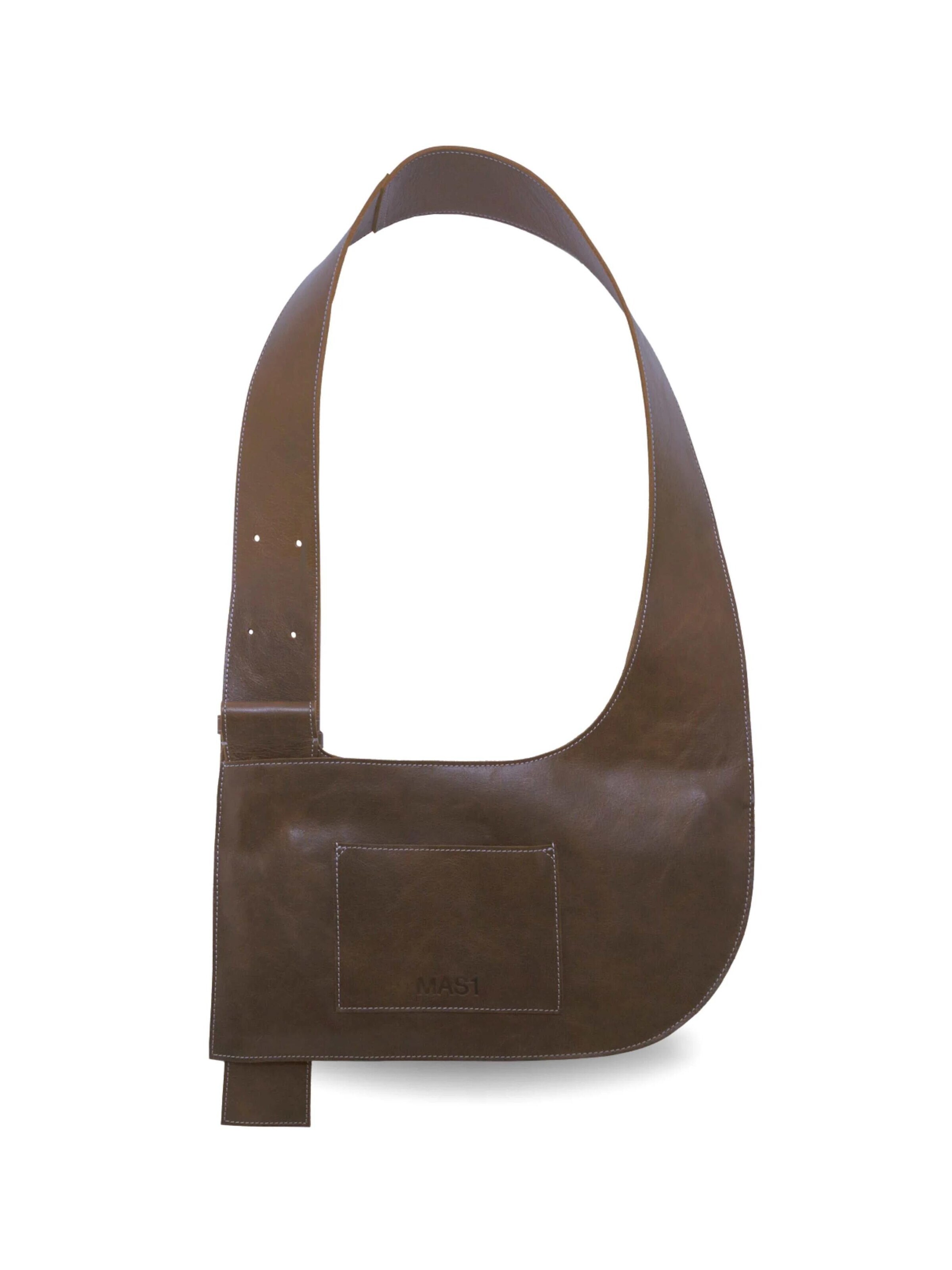 MAS1 Crossbody bag 'Bruna' in Grey: front