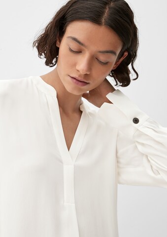 s.Oliver BLACK LABEL - Blusa en blanco