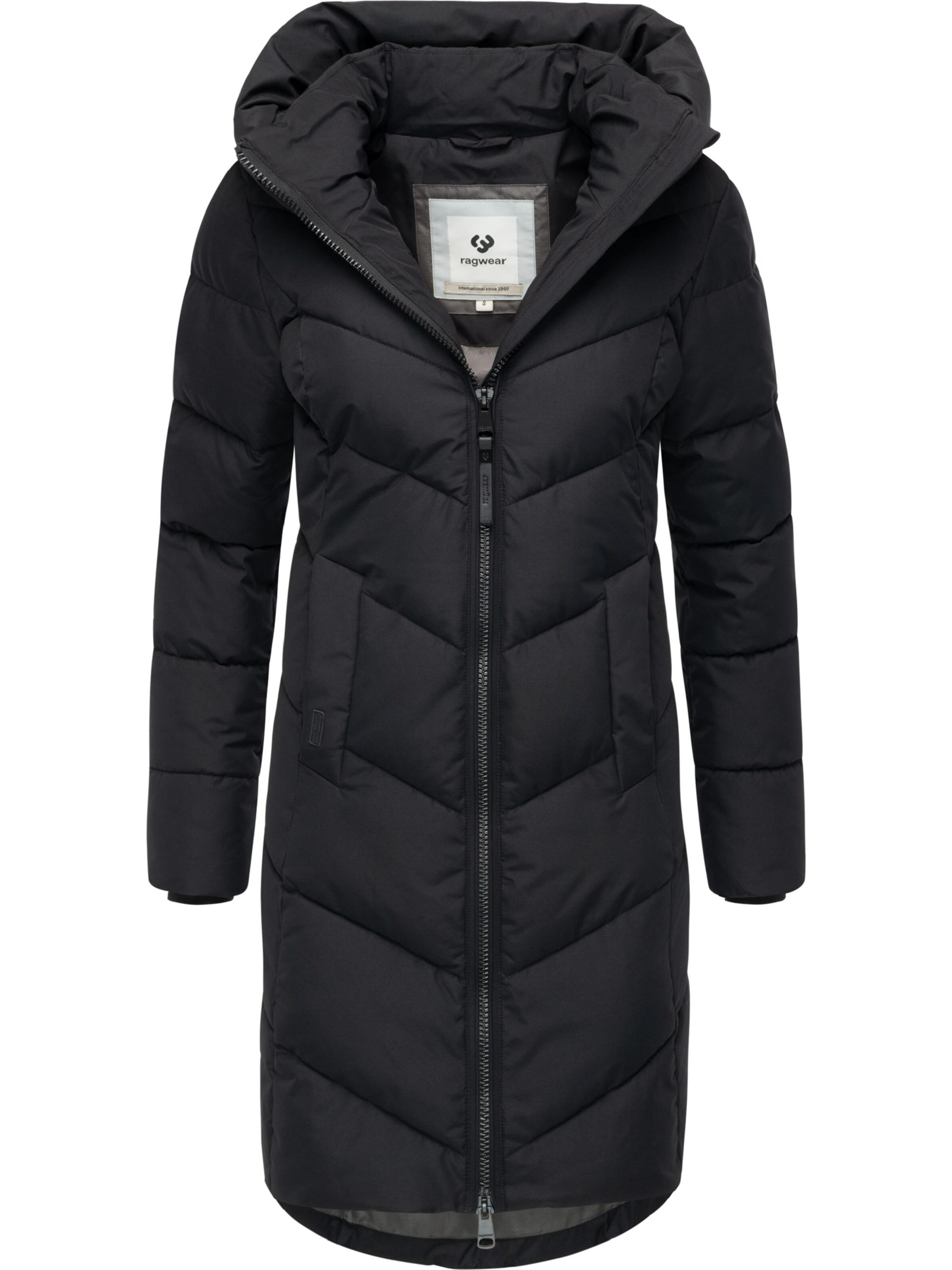Ragwear Płaszcz zimowy 'Natalin' w kolorze czarny