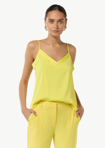 Top di COMMA in giallo: frontale