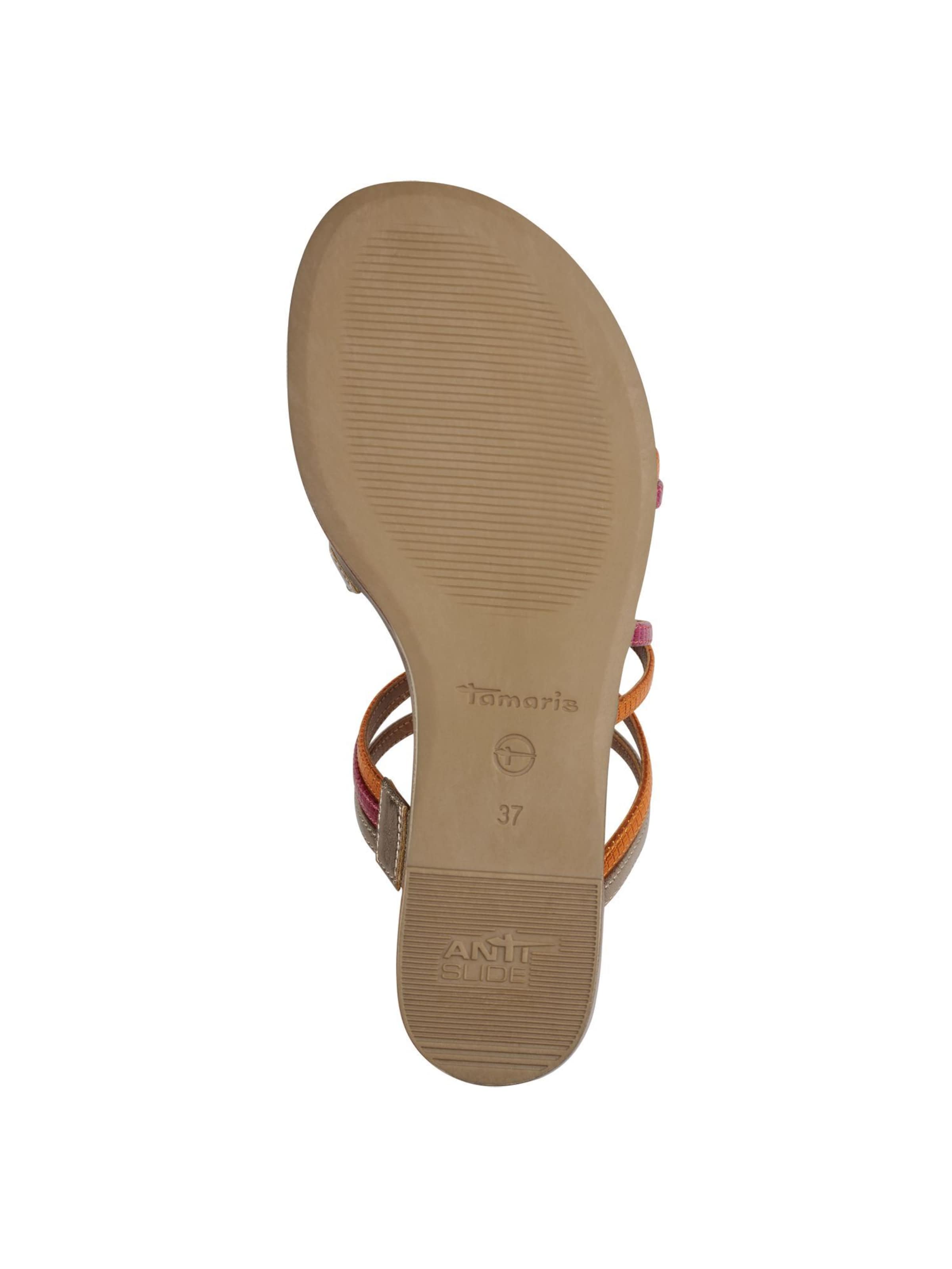 Tamaris Mules in Orange