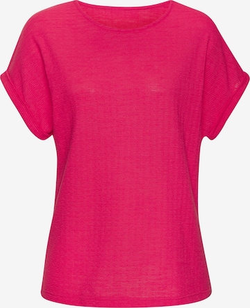 T-shirt VIVANCE en rose : devant
