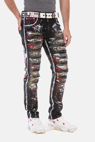 CIPO & BAXX Regular Jeans in Black