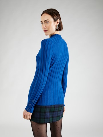 Key Largo Sweater 'WKN GO NEW' in Blue