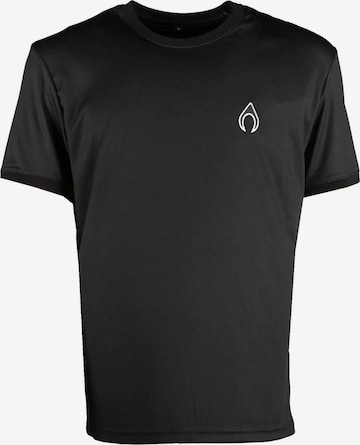 NYTROSTAR Performance Shirt in Black: front