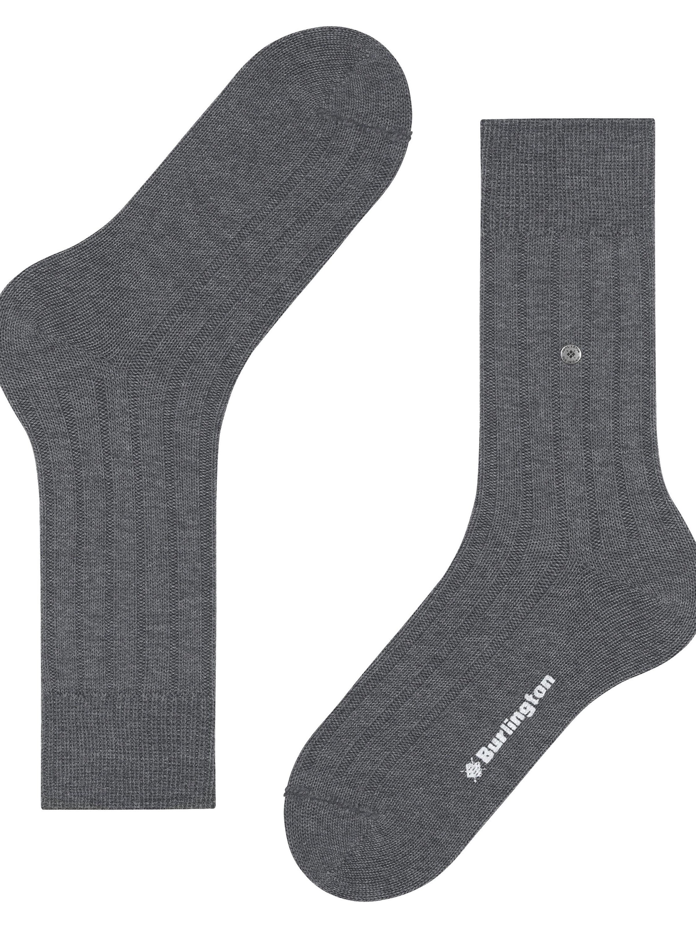 BURLINGTON Socken 'Dover'‌‌ in Grau