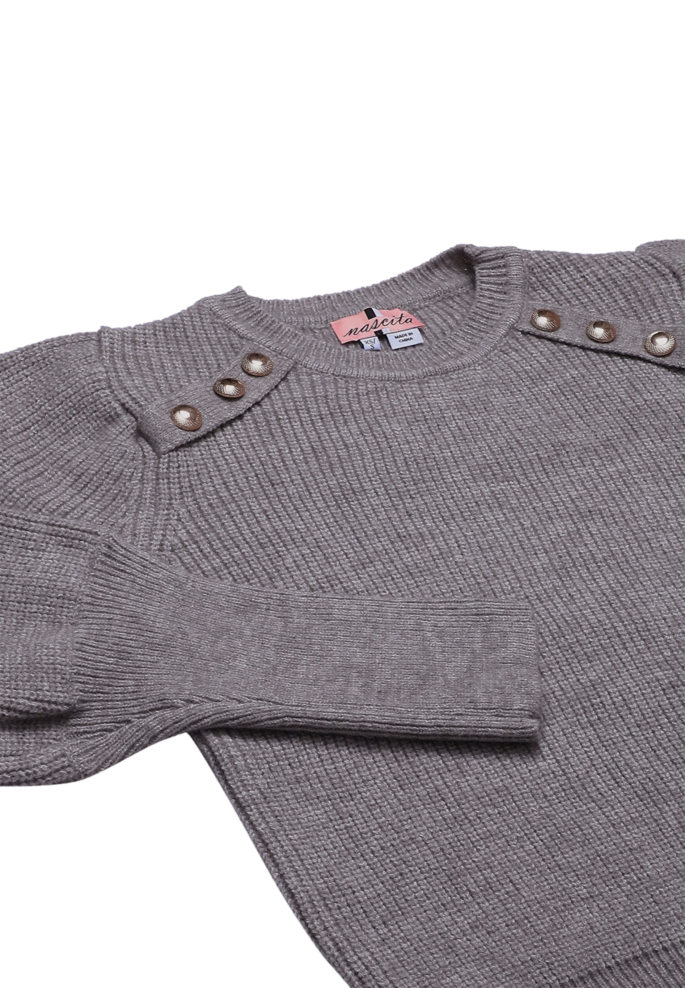 nascita - Pullover em cinzento