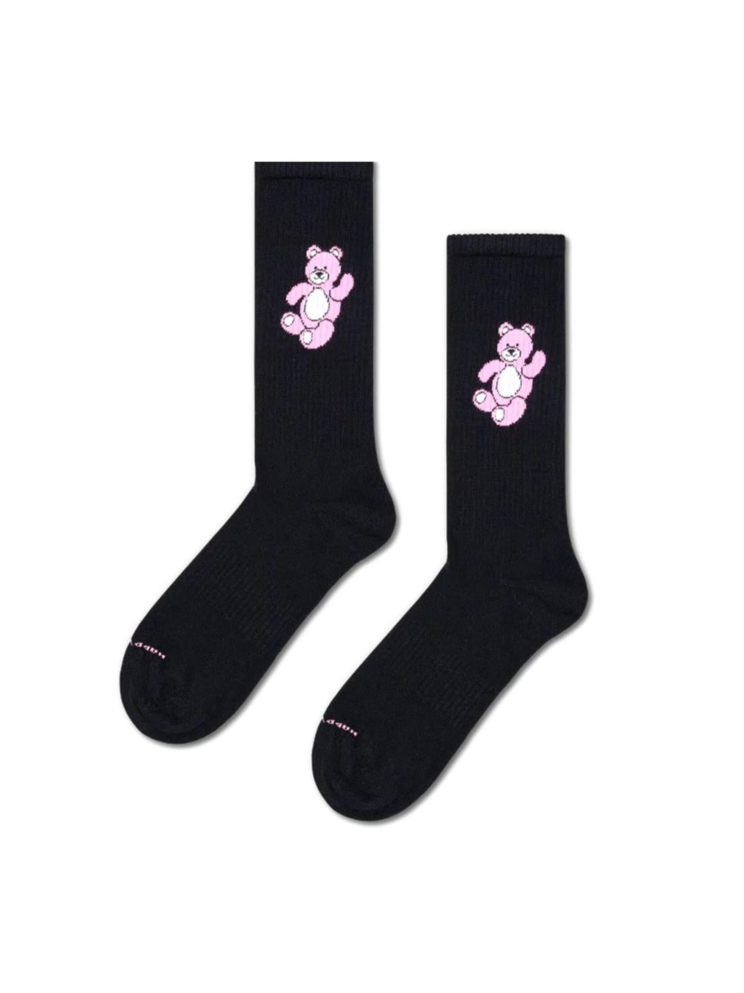 Calzino 'Teddy Bear Sneaker Sock Black' in 36-40 Happy Socks di colore nero, Visualizzazione prodotti