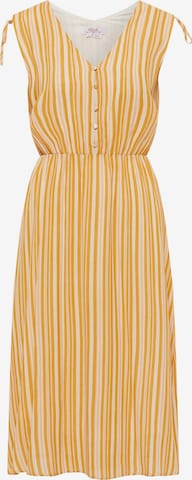 usha FESTIVAL Dress in Yellow: front