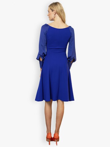 Robe de cocktail HotSquash en bleu