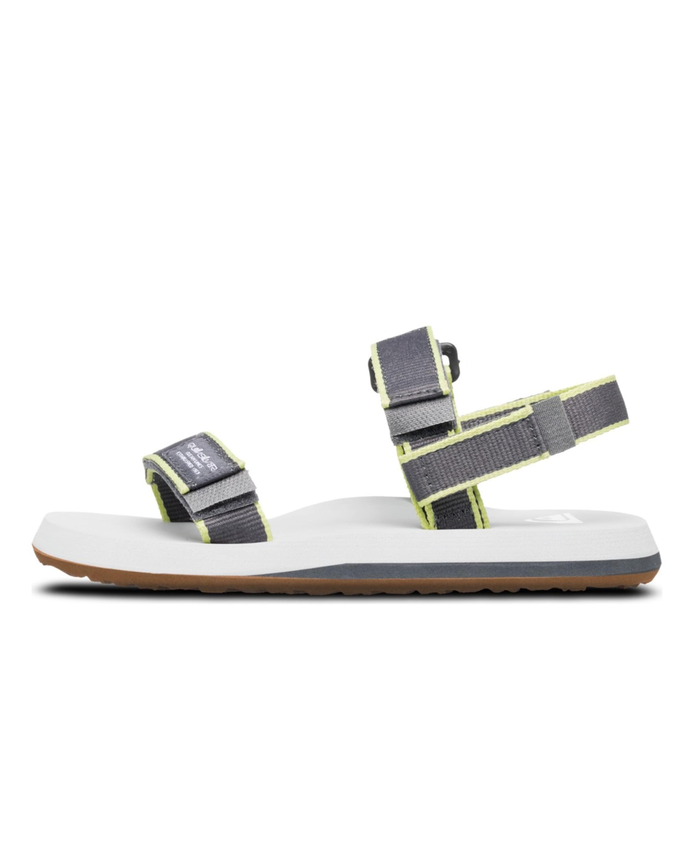 QUIKSILVER Sandale 'Monkey Caged' in Grau: Vorderseite