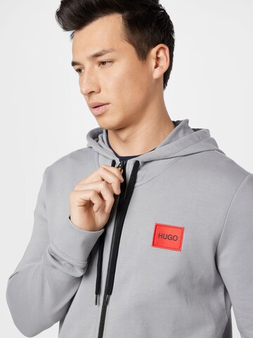 HUGO Sweatjacke 'Daple' in Grau