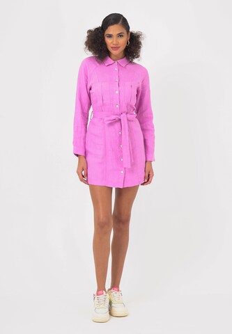 FRESHLIONS Hemdkleid 'Belinda' in Rot