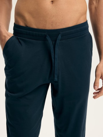 ESOTIQ Pyjama lang 'AVAIL' in Blauw