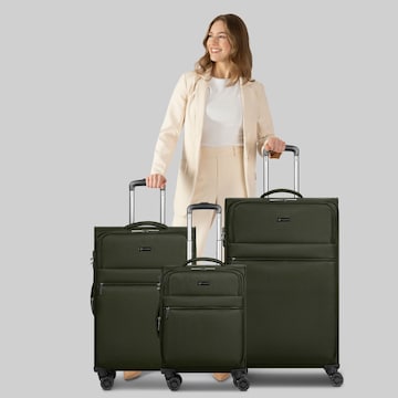 Ensemble de bagages bugatti en vert