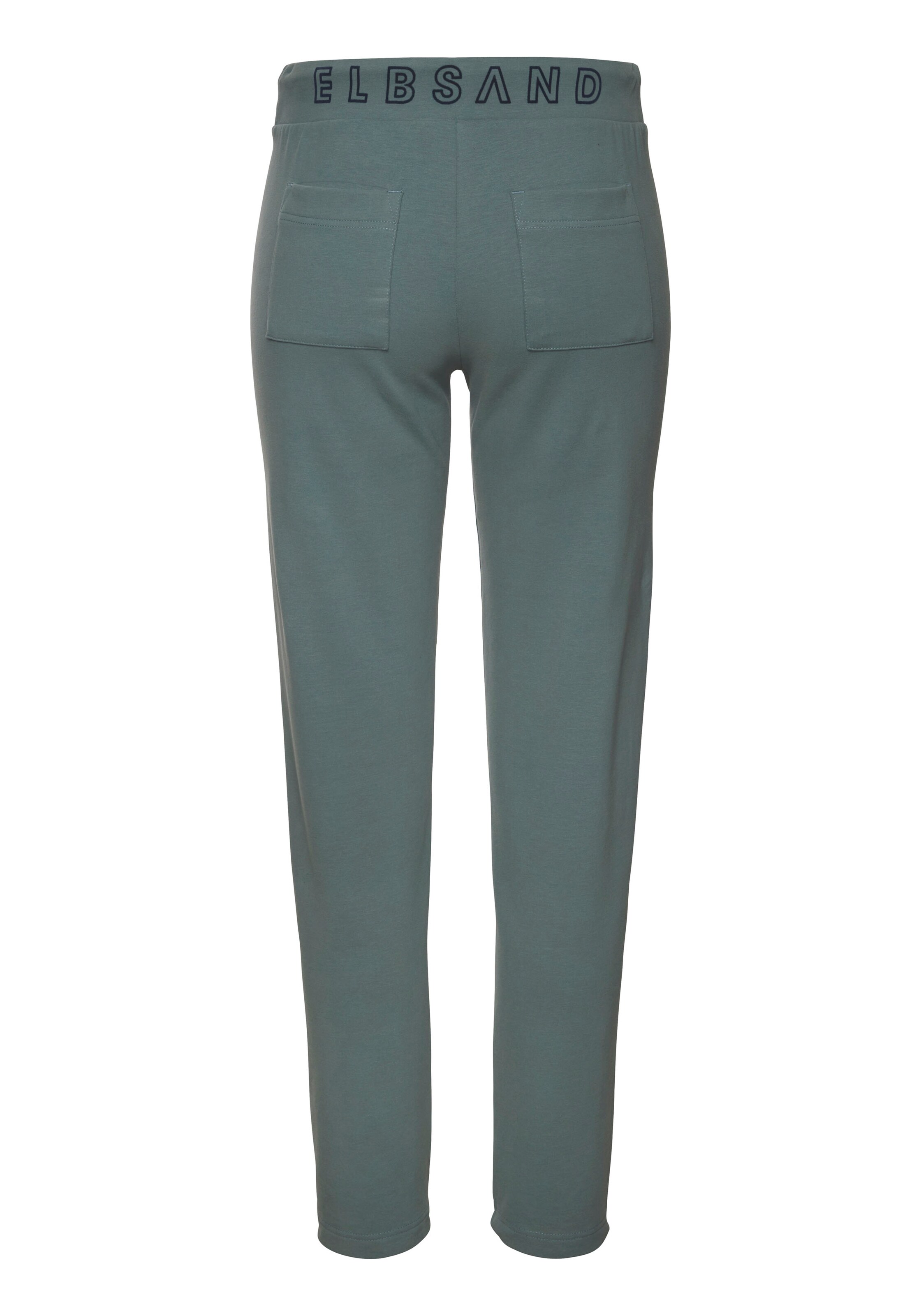 Elbsand Slimfit Hose in Grün