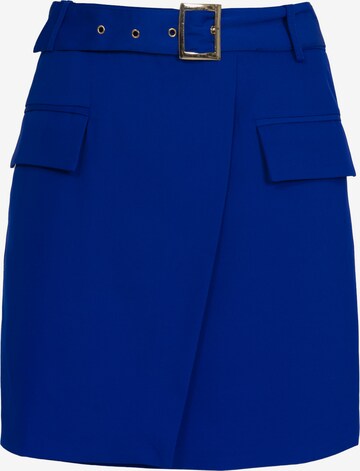 Influencer Rok in Blauw: voorkant