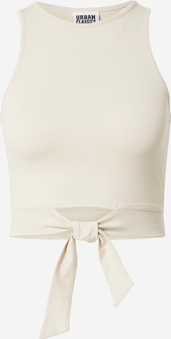 Urban Classics Top in Beige: voorkant