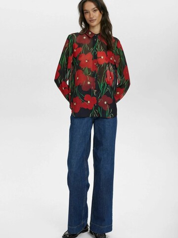 NÜMPH Blouse 'NUKYNDALL' in Zwart