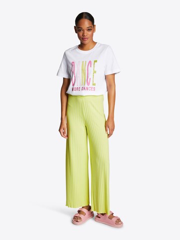 Wide Leg Pantalon Rich & Royal en jaune