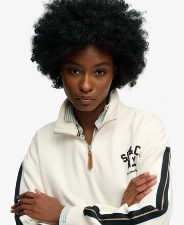 Superdry & Co Sweatshirt 'Country Club' in Beige
