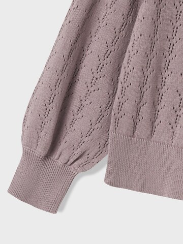 NAME IT Knit cardigan in Purple