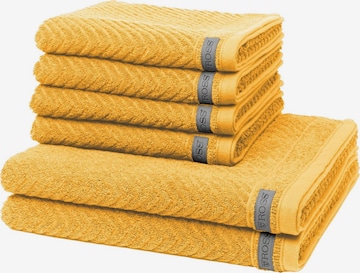 ROSS Towel 'Smart' in Yellow: front