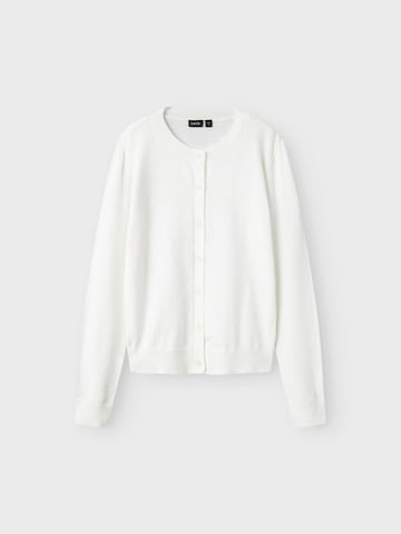 NAME IT Knit Cardigan in White