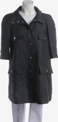 CHANEL Jacket & Coat in XS in Grey: front