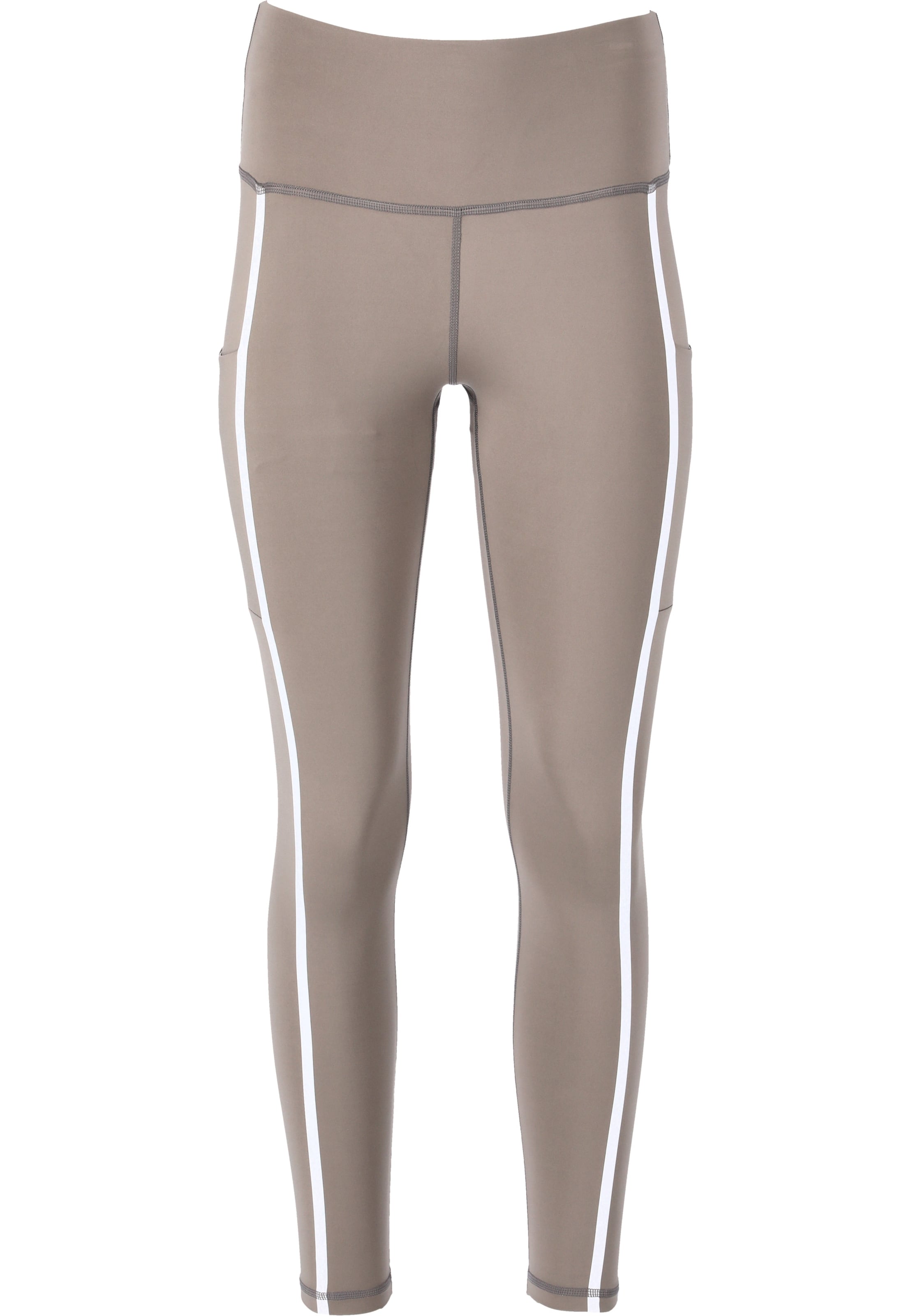 ENDURANCE Skinny Sporthose 'Flothar W' in Braun: Vorderseite