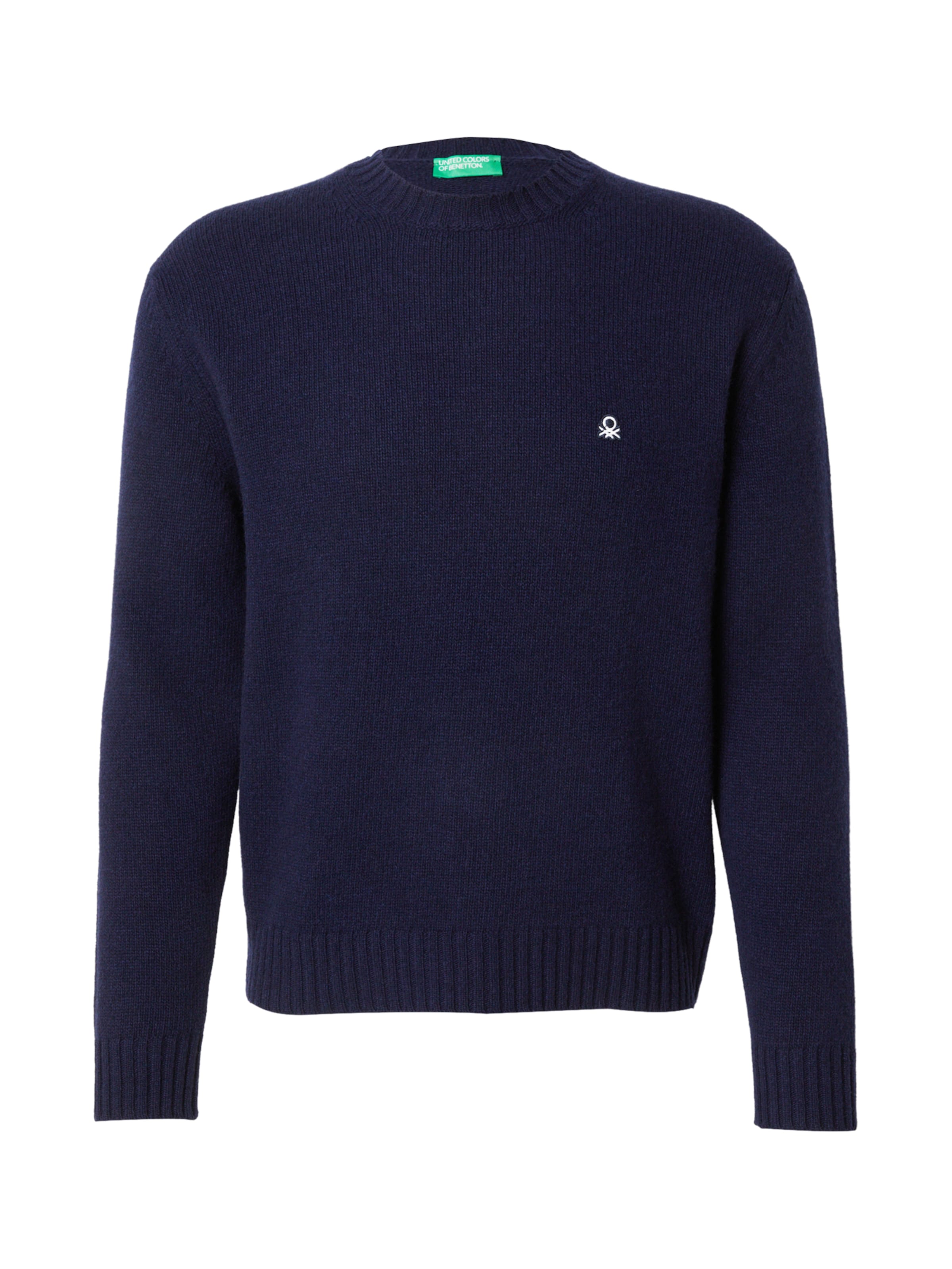 Pull-over UNITED COLORS OF BENETTON en bleu : devant