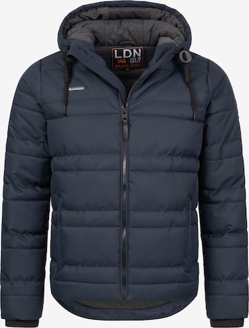 BRAVE SOUL Winter Jacket 'Bobbie' in Blue: front