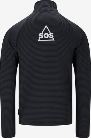 SOS Sportsweatvest 'Muju' in Blauw