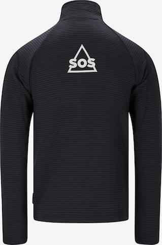 SOS Sportsweatvest 'Muju' in Blauw