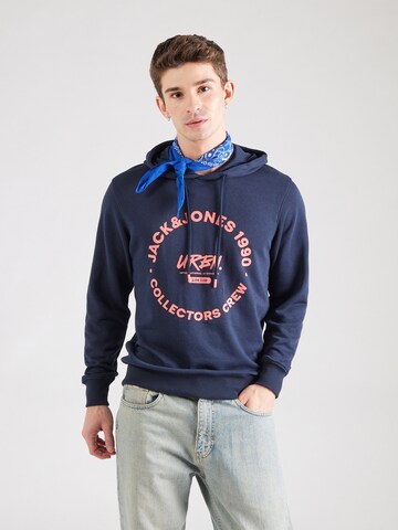 JACK & JONES Свитшот в Синий: спереди