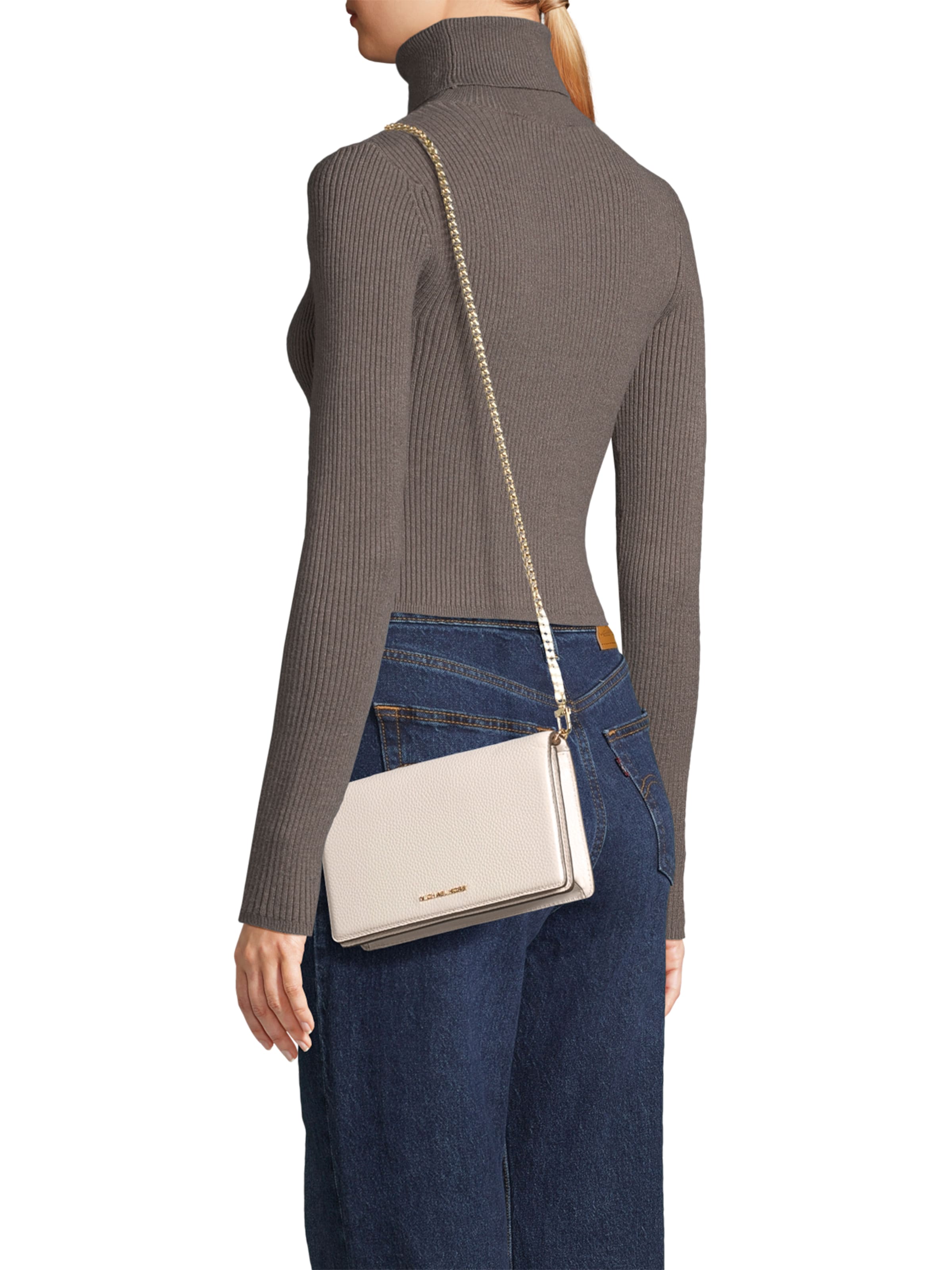 Pochette di MICHAEL Michael Kors in beige: frontale