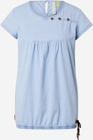 Alife and Kickin T-Shirt 'SummerAK' in Blau: predná strana