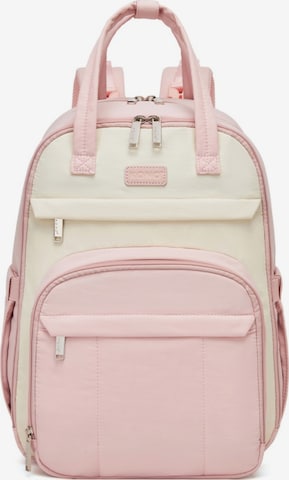 Kono Backpack in Beige: front