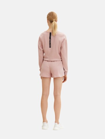 TOM TAILOR Regular Shorts in Pink