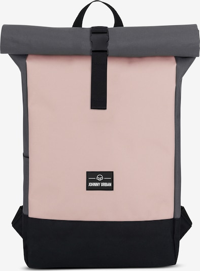 Johnny Urban Backpack 'Ryan' in Grey / Pink / Black, Item view