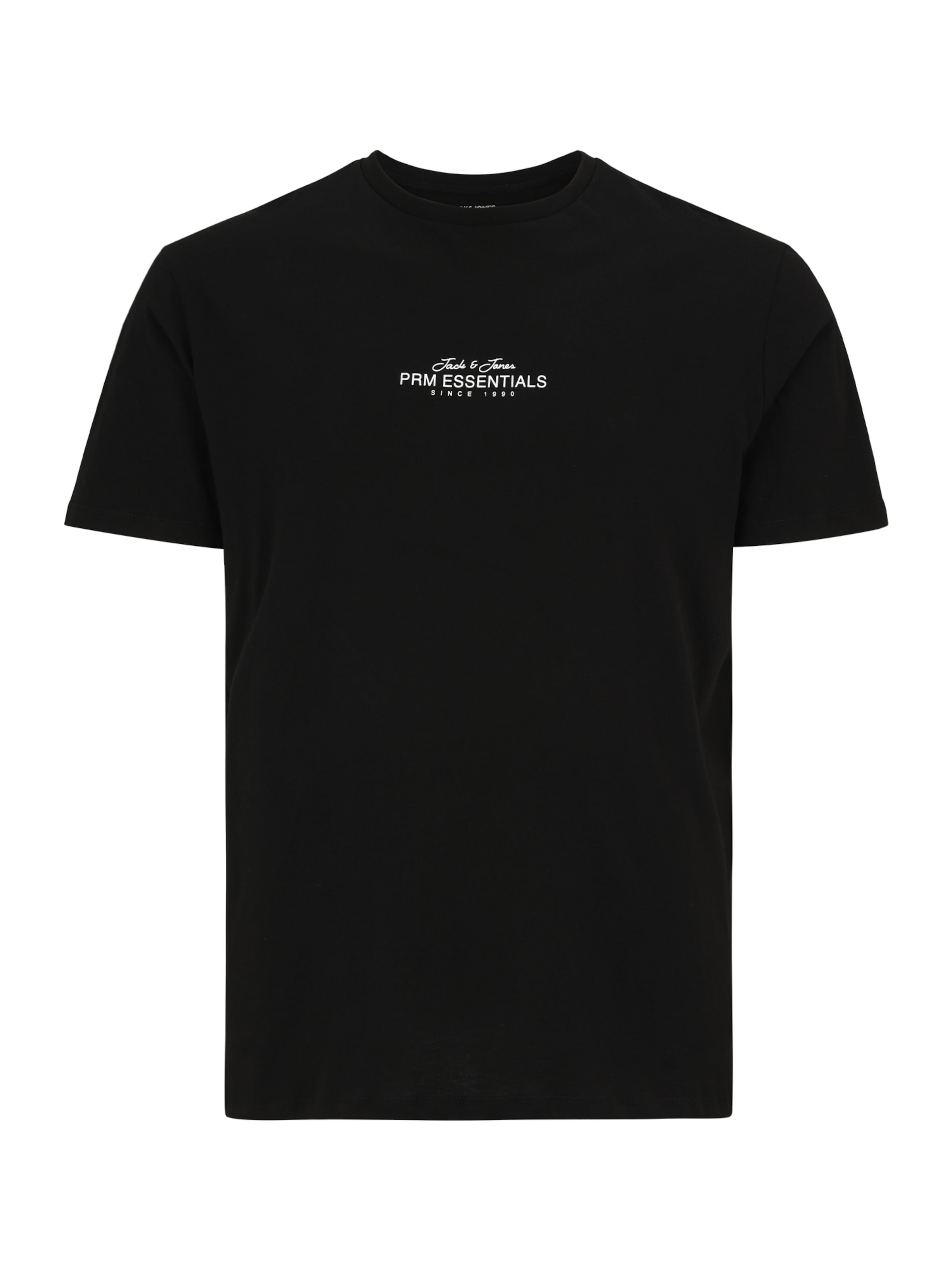Jack & Jones Plus T-Shirt 'JPRBLACASPER' in Schwarz: Vorderseite