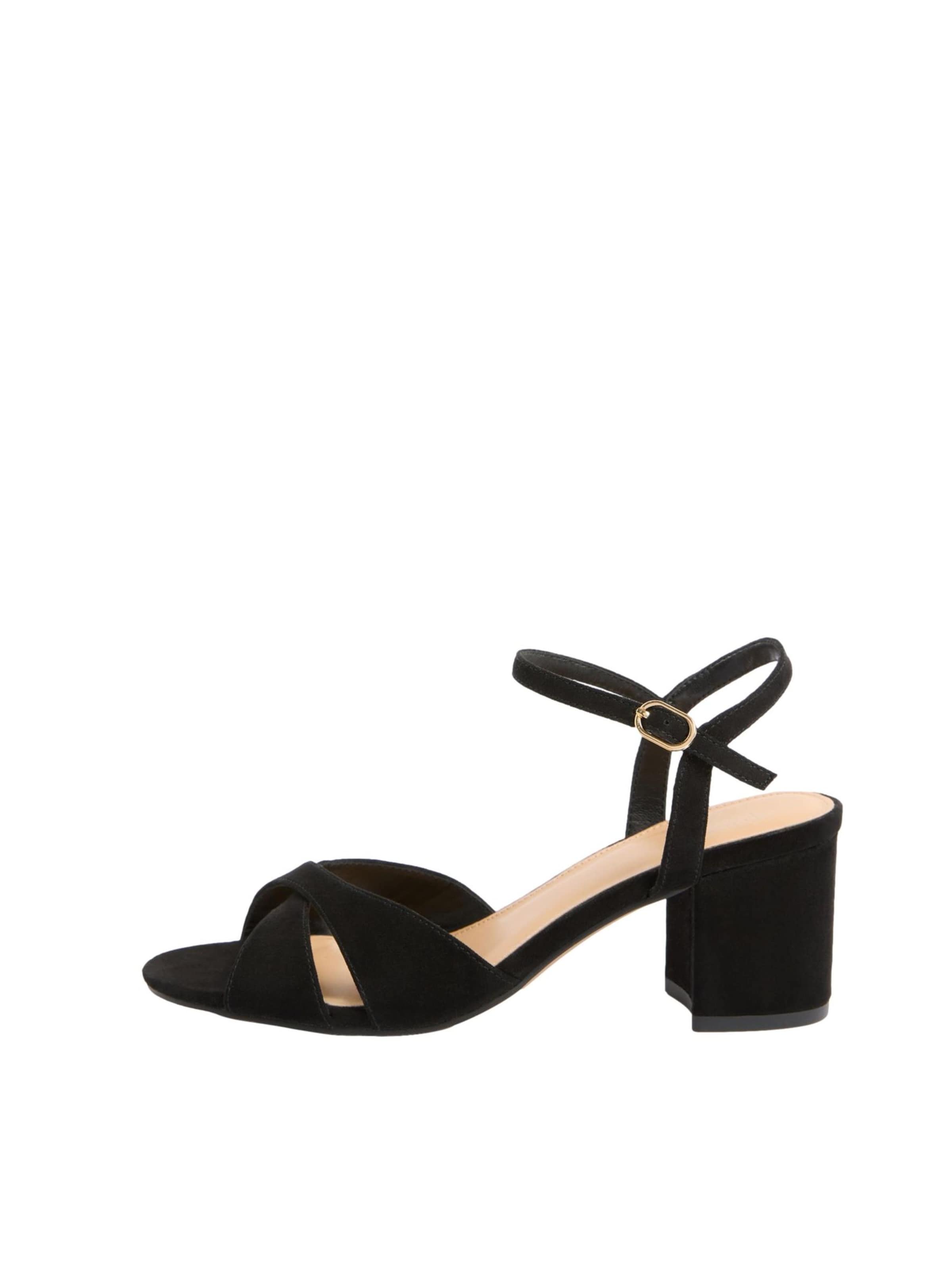 juoda Friends Like These Basutės su dirželiais: priekis